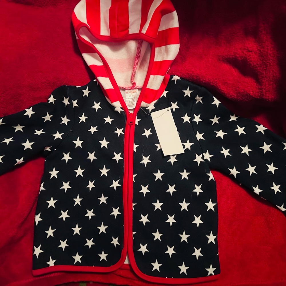 Star Patterned Child’s Hoodie.